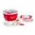 Cuisipro Collapsible Yogurt Maker, Red Perspective: back