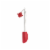 Cuisipro Silicone Spatula, 11.5-Inch, Red Perspective: back