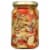 Pastene® Sliced Marinated Mushrooms with Red Peppers & Herbs Perspective: back