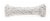Mibro Kingcord Polyester Diamond Braid White & Gray Perspective: back