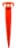 Mibro Plastic Ground Stake - Orange Perspective: back