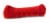 Mibro Kingcord Paracord 550 Nylon Diamond Braid Red Perspective: back