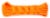 Mibro Kingcord Nylon Diamond Braid Orange Perspective: back