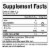 Natural Factors, Organic Low FODMAP Reliefiber, Tropical Flavor, 7.09 Ounces Perspective: back