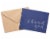 American Greetings Navy Blue Thank You Cards with Kraft-Style Envelopes Perspective: back