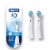 Oral-B iO Ultimate Clean Replacement Brush Heads, White, 2 count Perspective: back