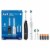 Oral-B Pro Advantage Battery Power Toothbrush (2 Handles + 4 Brush Heads) Perspective: back