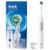 Oral-B Pro 1000 Rechargeable Electric White Electric Toothbrush Perspective: back