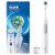 Oral-B Pro 1000 Rechargeable Electric White Electric Toothbrush Perspective: back