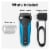 Braun Series3 Men's Wet & Dry Rechargeable Electric Shaver Perspective: back