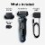 Braun Series5 Men's Rechargeable Wet & Dry Electric Shaver with Precision Trimmer Perspective: back