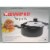 Starfrit Usa Inc Black Saucepan With Lid, 5.3 qt. Perspective: back