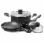 Simplicity 5-Piece Cookware Set with Bakelite® Handles Perspective: back
