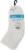 No Nonsense Women's Cushioned Mini Crew Socks - 3 pk - White Perspective: back