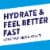 Pedialyte® Electrolyte Powder Packets Variety Pack Perspective: back