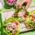 Athenos Reduced Fat Crumbled Feta Cheese Perspective: back
