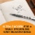BIC® Atlantis Medium Point Ball Pen - Black Perspective: back