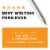 BIC® Cristal® Xtra Smooth Medium Ball Point Pens - Blue Perspective: back