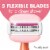 BIC® Soleil® Glide Women's Disposable Razors Perspective: back