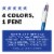 BIC® 4-Color™ Original Retractable Ballpoint Pen Perspective: back