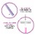 BIC® Silky Touch Disposable Razors Perspective: back