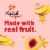 Yoplait Original Low Fat Harvest Peach Yogurt Cup Perspective: back