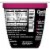 GoodBelly Probiotics Lactose-Free Black Cherry Yogurt Perspective: back