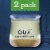 Oui by Yoplait Creme Fraiche Key Lime Pie Layered Dessert Glass Jars Perspective: back