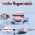Haagen Dazs Blueberry Cultured Creame Yogurt Perspective: back