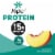 Yoplait Protein Peach Yogurt Cultured Dairy Snack Cup Perspective: back