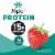 Yoplait Protein Strawberry Yogurt Cultured Dairy Snack Perspective: back
