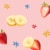 Yoplait Original Strawberry Banana Flavored Smooth Style Low Fat Yogurt Tub Perspective: back