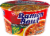 Nissin Hot & Spicy Flavor Ramen Noodle Bowl Perspective: back