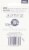 Wilton™ Birthday Candles White Striped Spirals Perspective: back