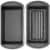 Wilton® Perfect Results™ Meatloaf Baking Pan Set Perspective: back