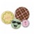 Wilton® 4-Piece Nesting Circle Cookie Cutters Perspective: back