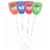 Enoz® Plastic Fly Swatter - Red Perspective: back