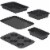 Baker's Secret Easy Store Bakeware Set Perspective: back