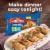 El Monterey® Beef and Bean Chimichangas Value Pack Perspective: back