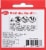 Betty Crocker™ Medium Rainbow Stripe Birthday Candles Perspective: back
