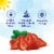 DOLE® Frozen Sliced Strawberries Perspective: back