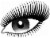 L'Oreal Paris Voluminous False Fiber Lashes Black Mascara Perspective: back