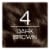 L'Oreal Paris Excellence Creme 4 Dark Brown Permanent Triple Care Hair Color Perspective: back
