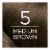L'Oreal Paris Excellence Creme 5 Medium Brown Permanent Triple Care Hair Color Perspective: back