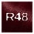 L'Oreal Paris Feria R48 Red Velvet Intense Deep Auburn Multi-Faceted Shimmering Permanent Hair Color Perspective: back
