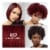 L'Oreal Feria Power Reds Cherry Crush Intense Medium Auburn R57 Permanent Hair Colour Gel Perspective: back