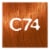 L'Oreal Paris Feria Permanent Hair Color High Intensity C74 Copper Crave Perspective: back
