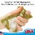 LOLA Wonder Scourer Non-Scratch Scouring Pad, Dual-Purpose Cleaning Sponge, 1 CT Perspective: back