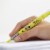 Sharpie Accent Liquid Pen Style Highlighter Chisel Tip Fluorescent Yellow Dozen 1754463 Perspective: back