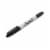 Sharpie® Permanent Markers, Twin Tip, Fine and Ultra Fine Points, Black, 1 Count Perspective: back